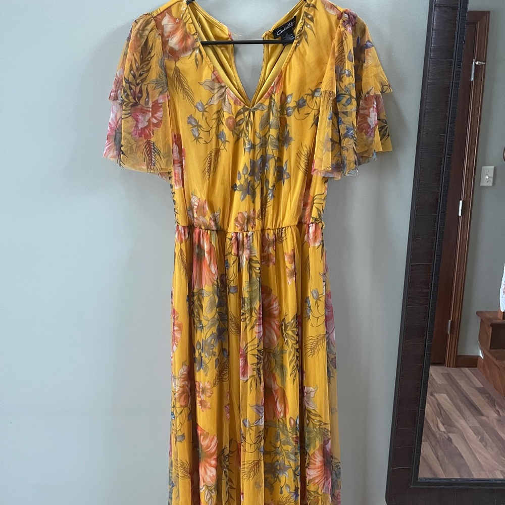 Floral Color Spring Dress!